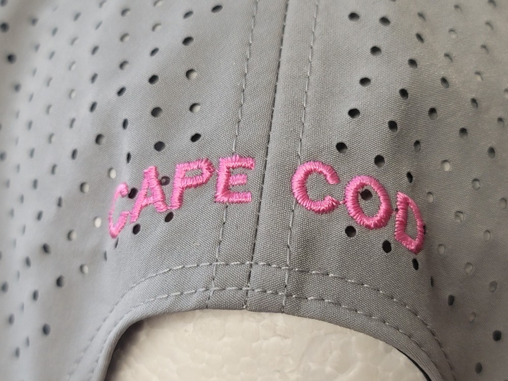 Swizzy Icecream Cape Cod Gray Adjustable Baseball Cap Sun Beach