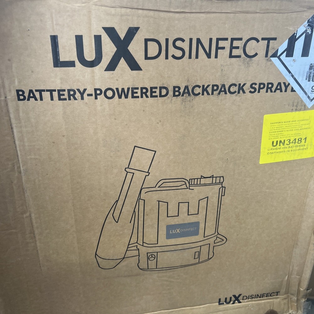 Lux Electrostatic Battery-Powered Backpack Sprayer - NEW