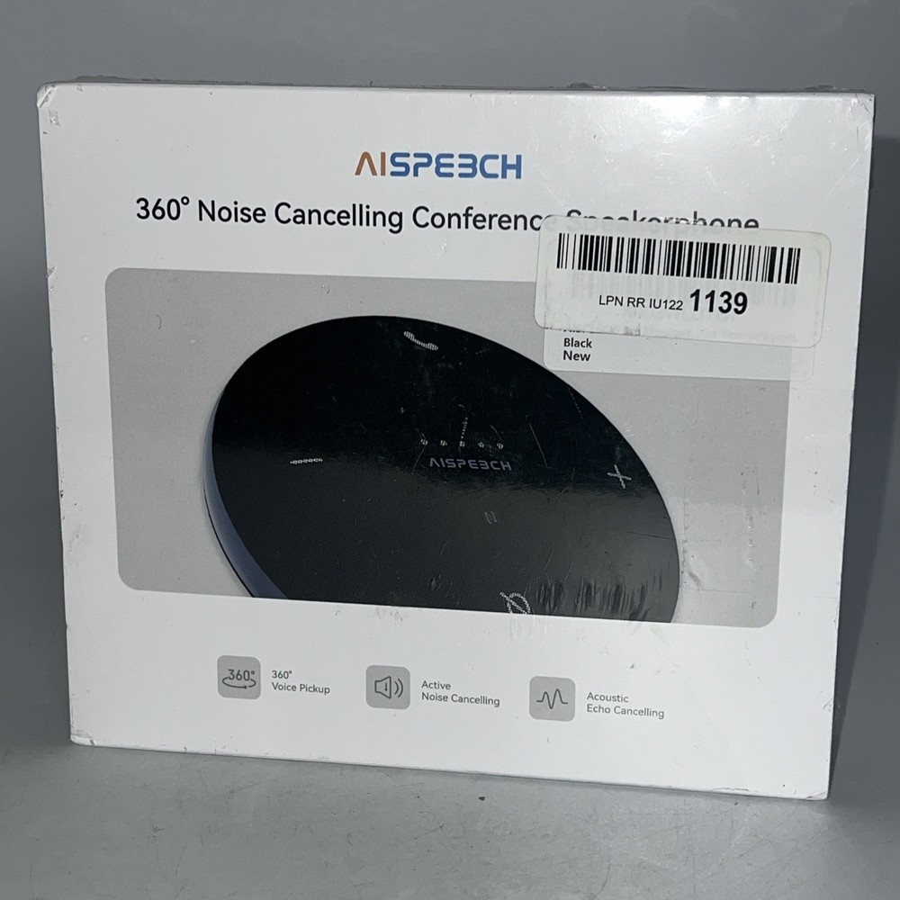 AISPEECH M4 Bluetooth Speakerphone Conference Microphone  Sealed