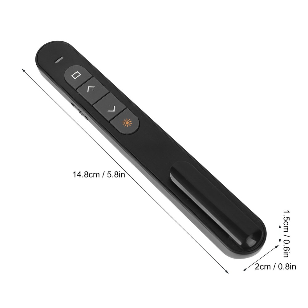 Wireless Presenter Remote Control Presentation Click Pointer PPT Clicker Fo BG⭐