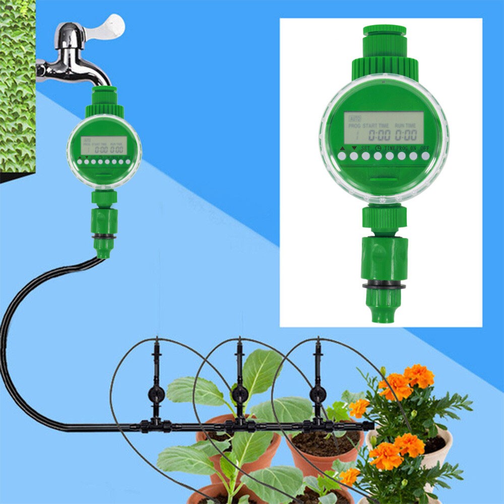 For Garden Watering Timer Digital LCD Automatic Water Timer Timer
