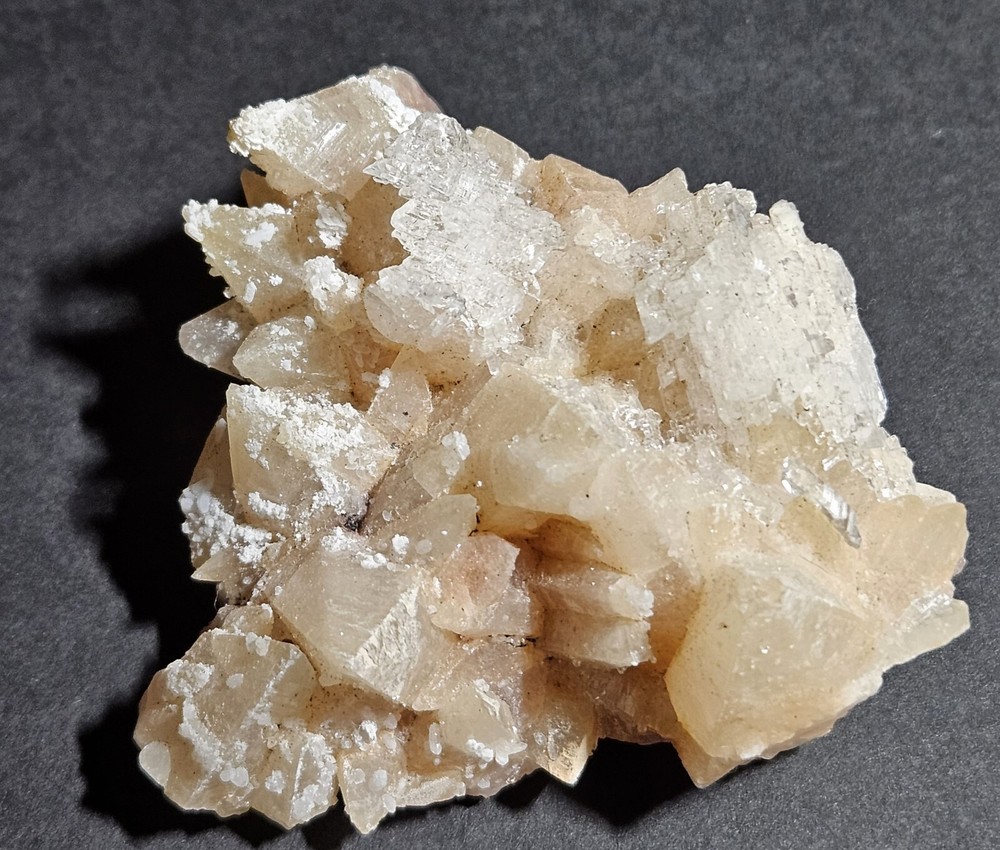Selenite On Calcite Fluorescent Mineral Specimen