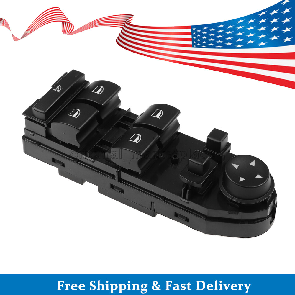 Master Power Window Control Switch Front Left 61313414355 for 2004-2010 BMW X3