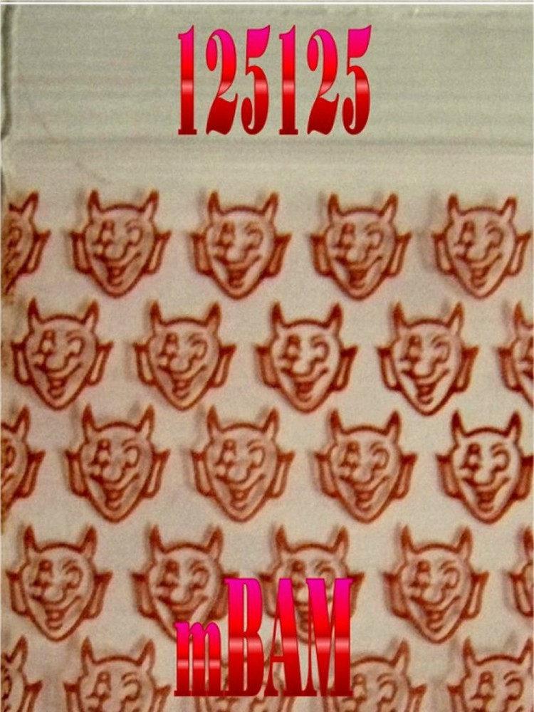 100 PACK RED DEVILS 1515 Apple Zip Baggies 1.5X1.5" POLYBAGS DEVIL