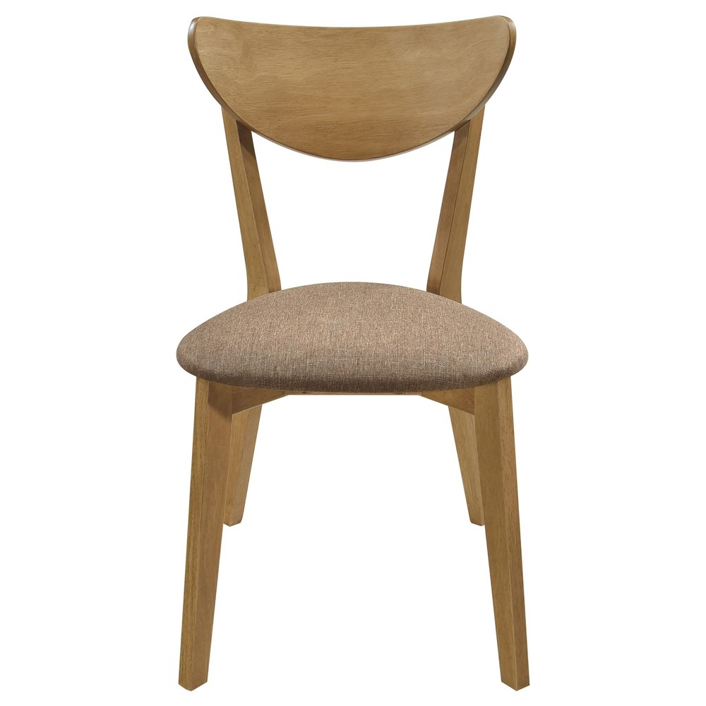 Carson Light Walnut Wood Dining Side Chair