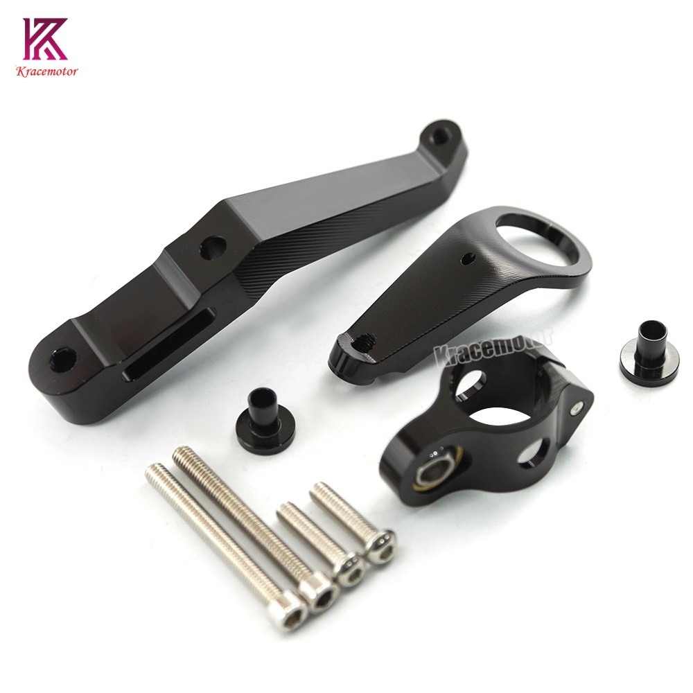 For Honda CBR954RR 2002-2003 CNC Steering Damper Stabilizer Bracket Kit Mounting