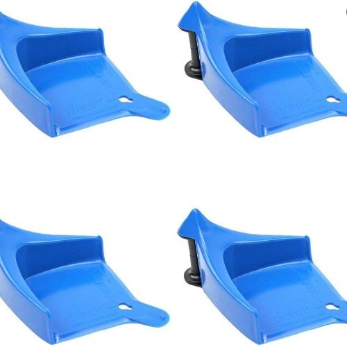 Car Hose Guides (4 Pack Blue) Black