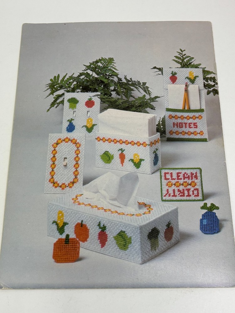 Columbia-Minerva Plastic Canvas Chart Kitchen Accessory Ideas