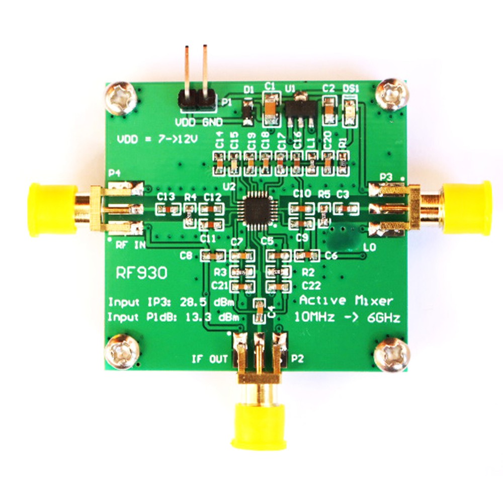 RF930-10MHz~6GHz Mixer Mixer Module SMA RF Interface