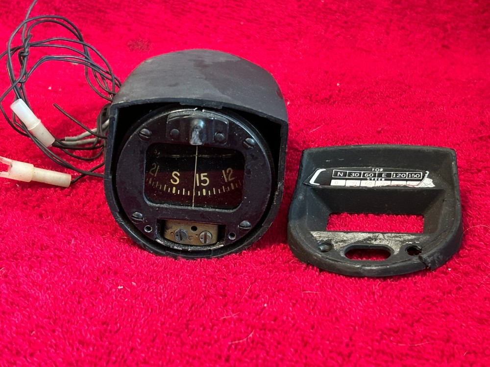 AIRPATH AIRCRAFT MAGNETIC COMPASS WITH CASE