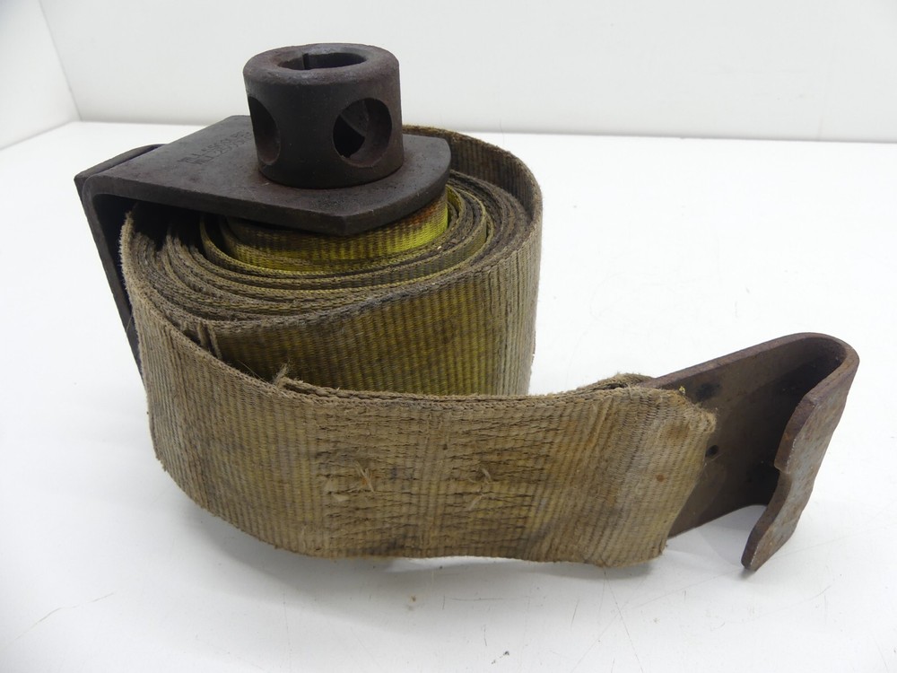 Bolt On Truck Tie Down Winch w/ 4" Hook Strap