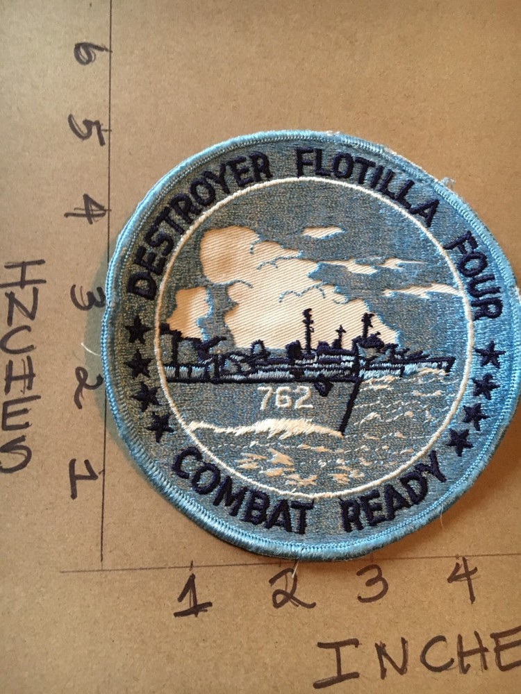 US NAVY Destroyer Flotilla Four Patch 5/1/25