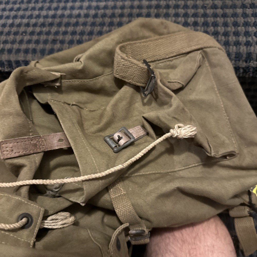1942 US. Military Issued Back Pack, Siegmund Werner LTD. VG+