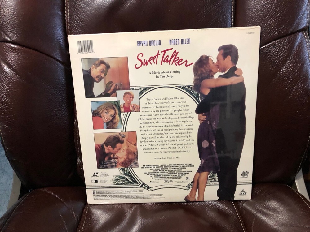 Sweet Talker 12" Laserdisc Brand New, Sealed