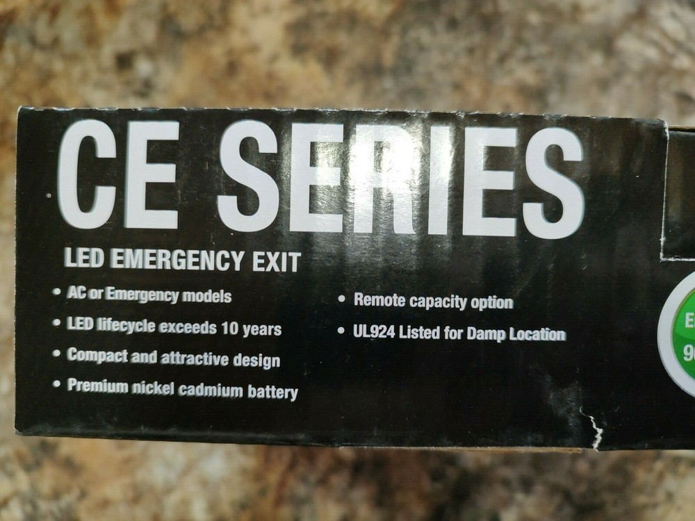 Compass CE Series Trade Select LED Emergency Exit Lighted Sign