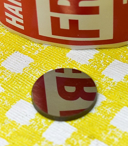 3/4 Inch Diameter Planar Mirror or ~ND1 Filter or Beam Sampler