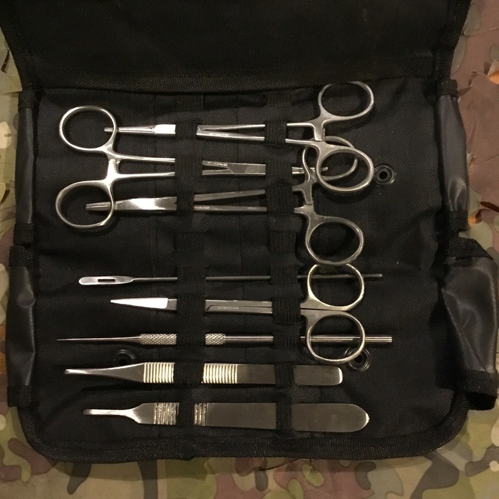 US Army Surgical Instruments Kit Minor Surgery Complete (DD747