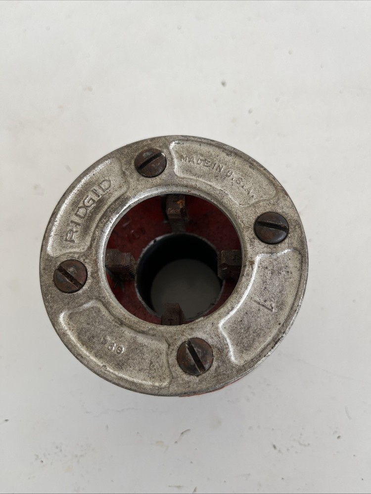 Rigid 1" Manual Ratchet Pipe Threading Die Head