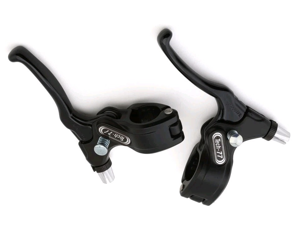 Dia-Compe Tech 77 Brake Levers (Black/Black) (Pair)
