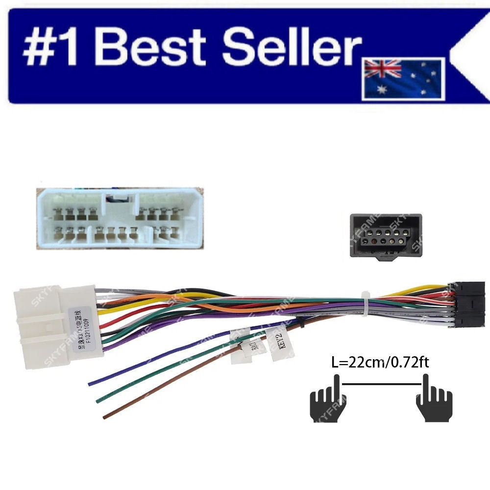 HOLDEN JACKAROO 1992-2003  POWER & STEERING CABLE FOR ANDROID STEREO HEAD UNIT