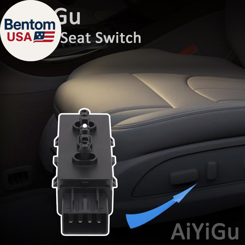 Front Left Driver Side 6 Way Seat Adjustment Switch Compatible with 2004-2013 Ch