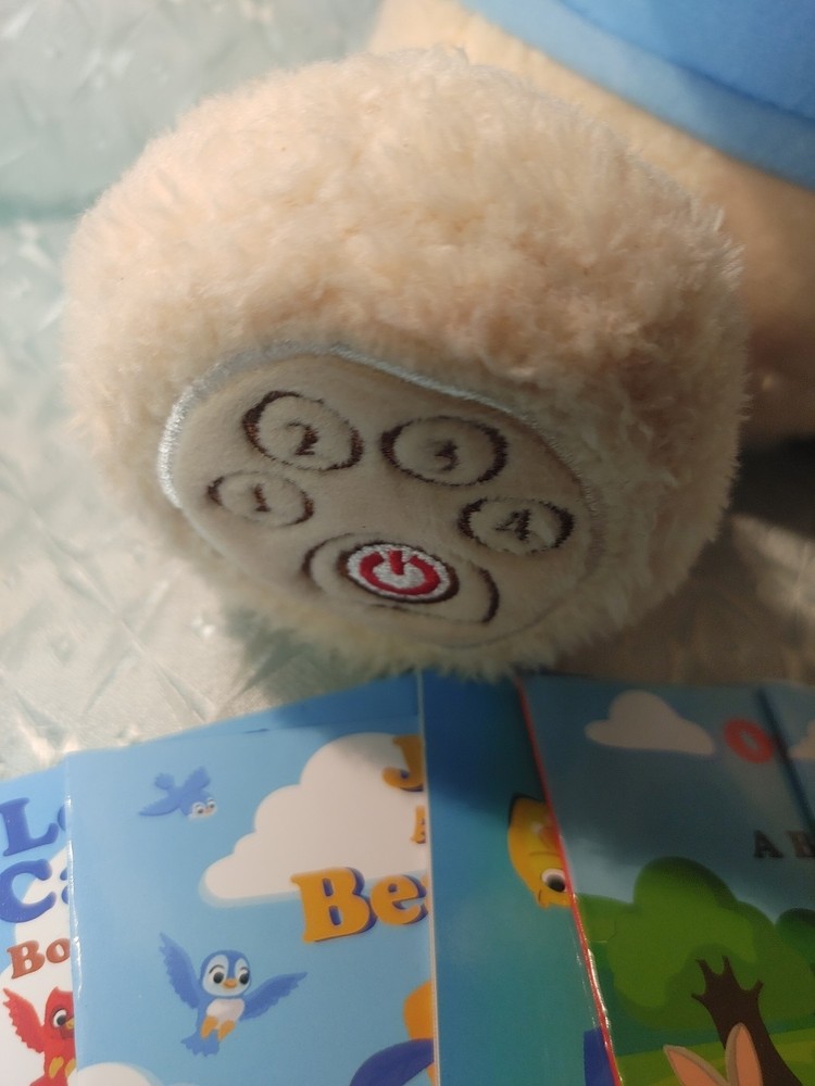 Spark Create Imagine Interactive Learning Plush Bear for Child, With Books