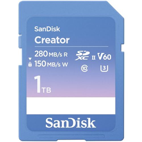 SanDisk Creator SD UHS-II Card, 1TB