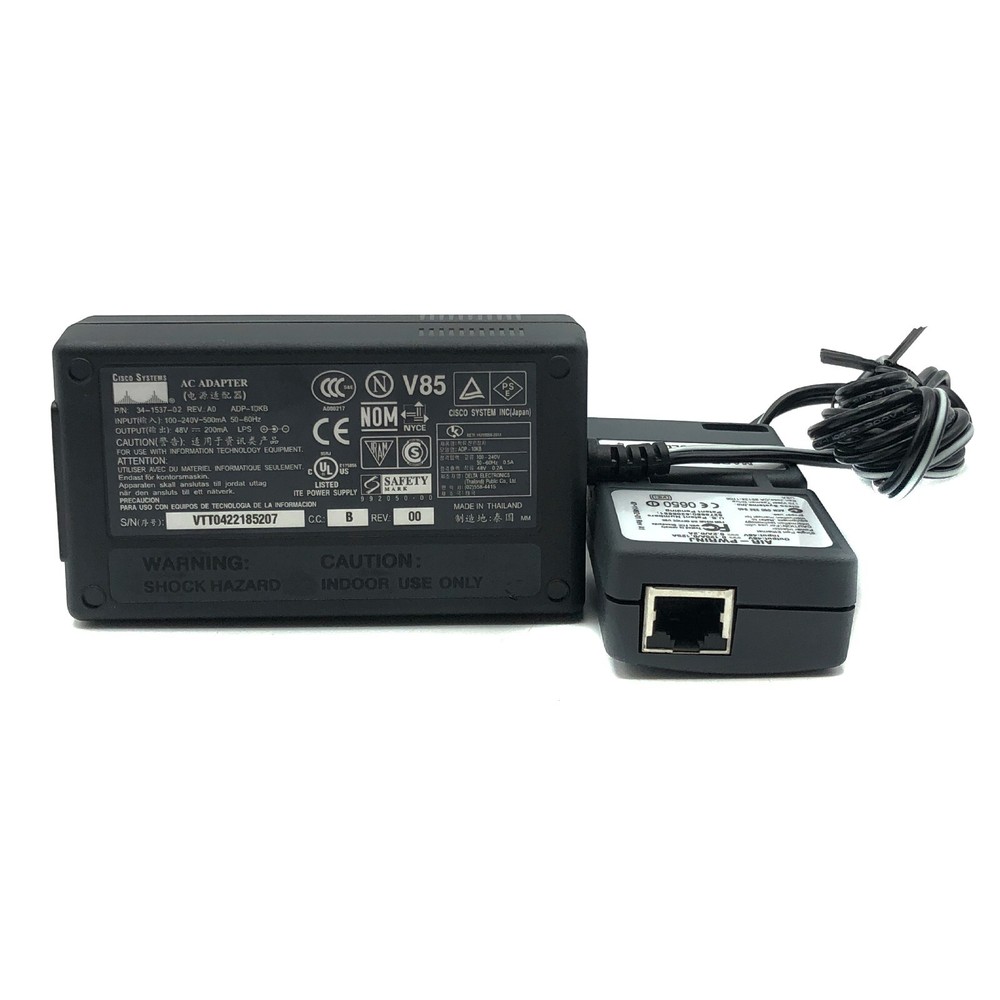 Genuine Cisco PoE Power Kit for IP Phone/Access Point-48V