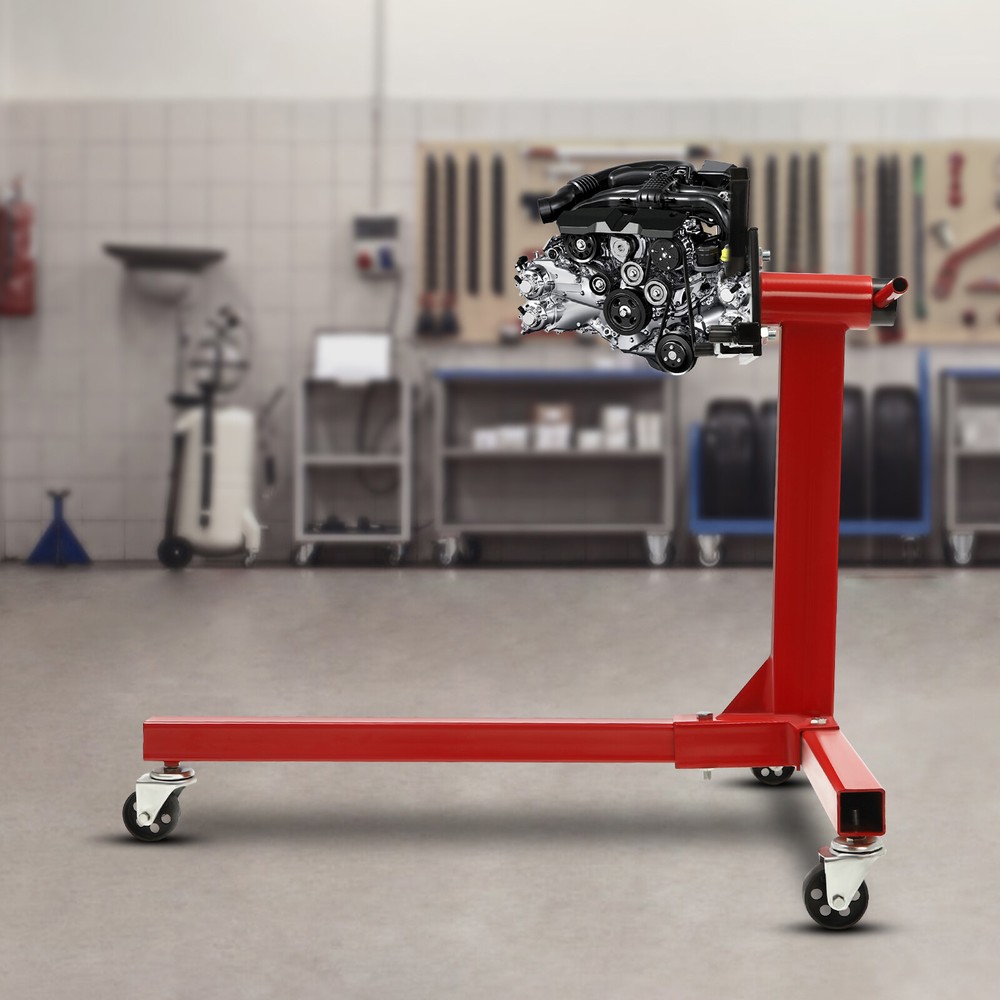 Vehicle Engine Block Stand 360 Degree Head 2000 LBS Folding Engine Stand