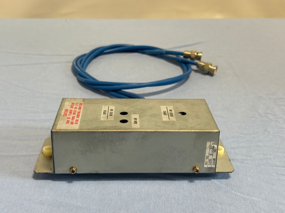Jeol Preamplifier Control Module for JEM-1011 TEM Microscope