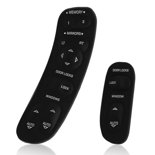 Driver&Passenger Side Door Window Lock Control Switch Compatible with 1997