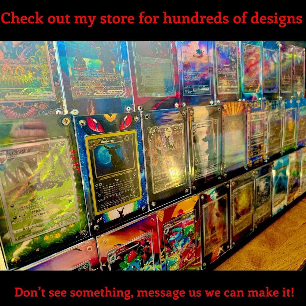 Mega Charizard X ex SAR TAG | Extended Art Display Case for Graded TAG SLAB
