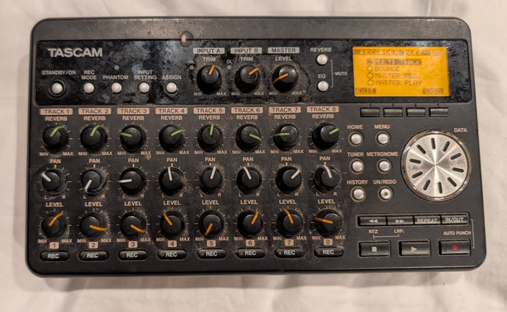 Tascam DP-008 Digital Multi Track Recorder