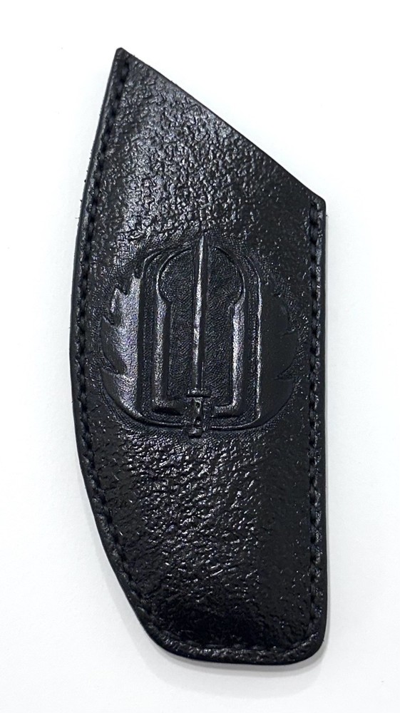Strider SMF Leather Sheath Handcrafted.