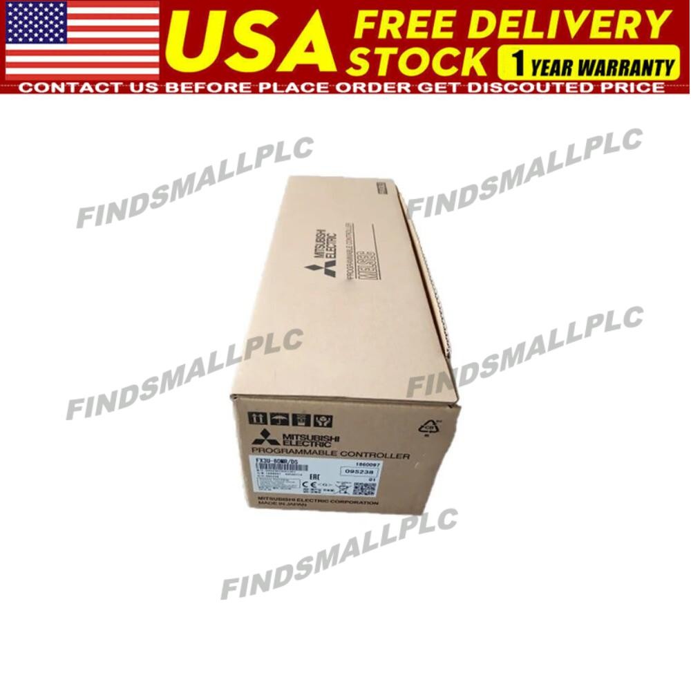 1PC New Mitsubishi FX3U-80MR-DS Programmable Controller FX3U-80MR/DS Fast Ship