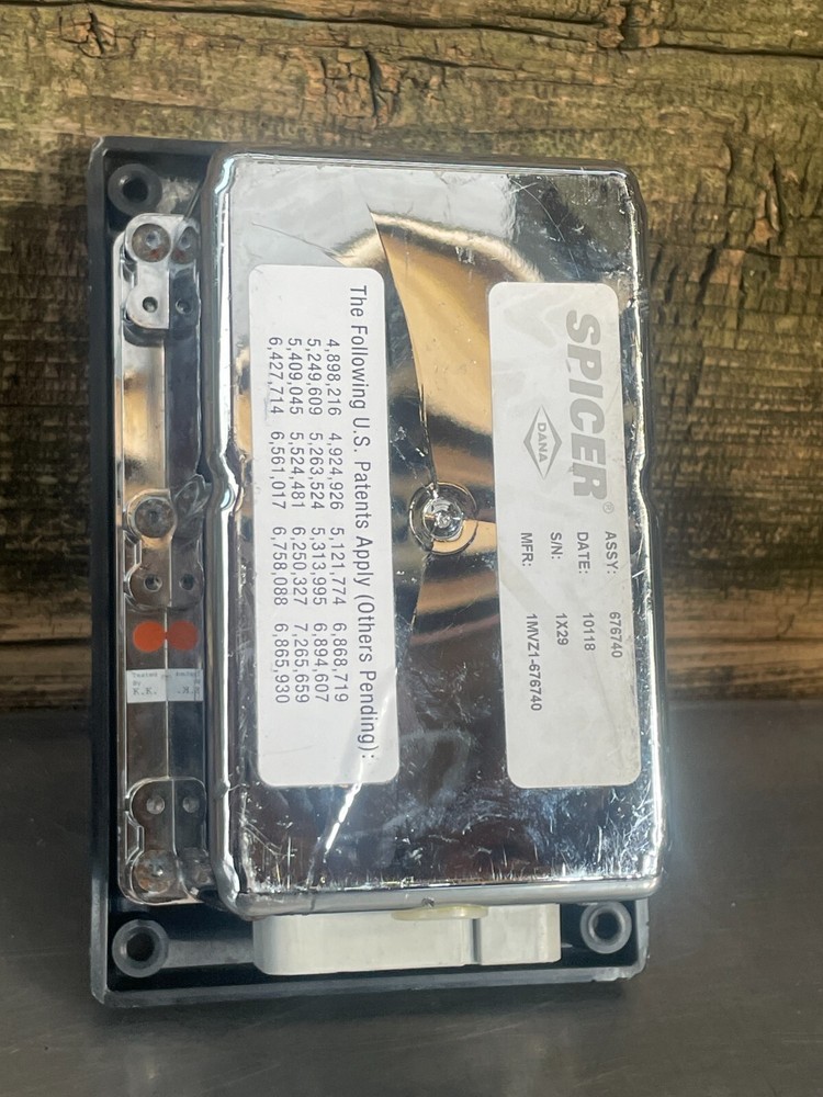 DANA ECU Spicer CTIS Control PANELMOUNT Push Button Panel 676740, S-3072-112