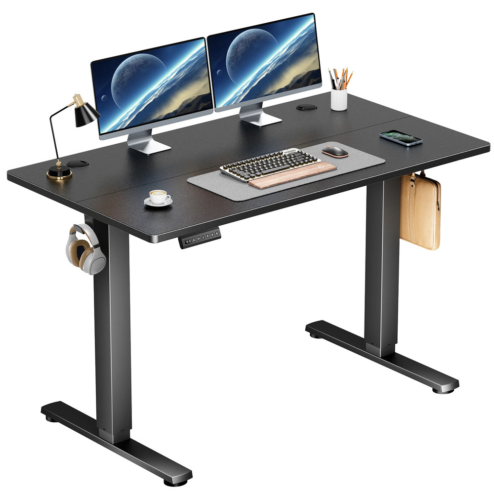Electric Standing Desk Home Office Height Adjustable Computer Table Workstation