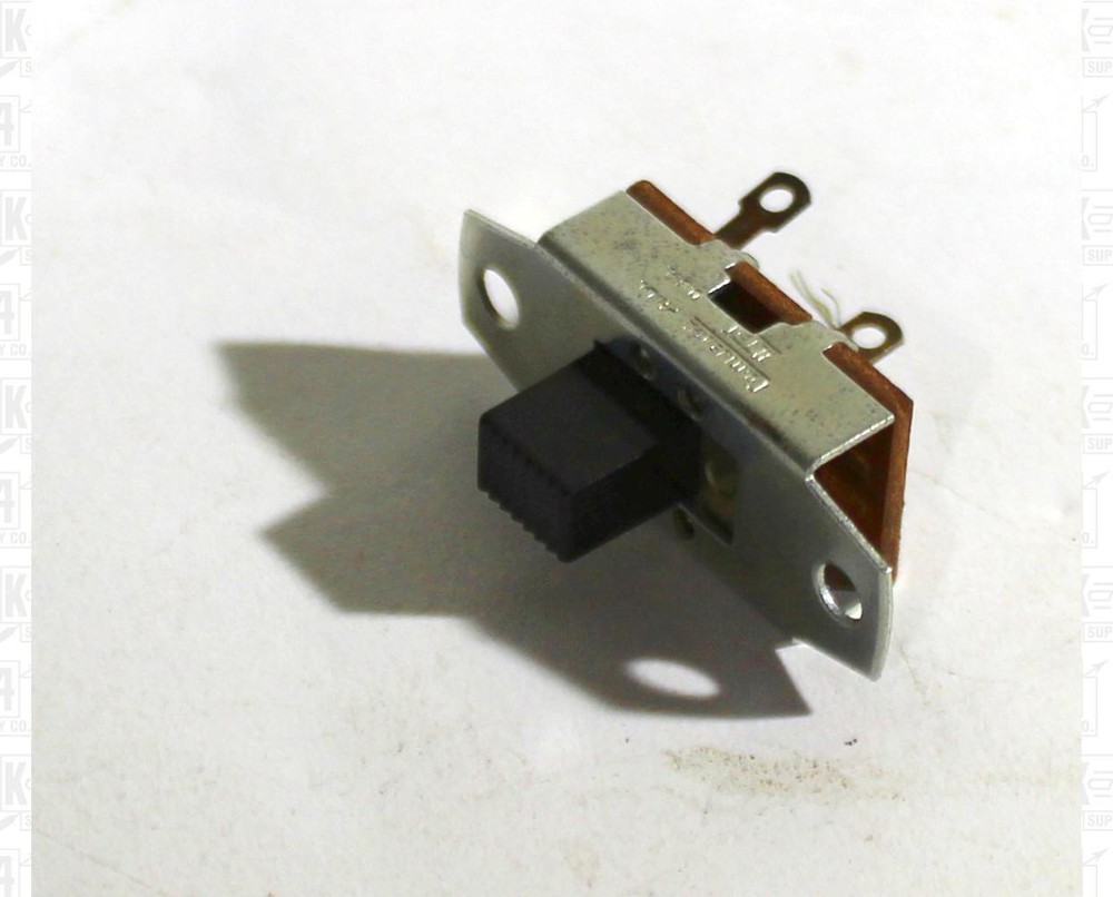 Continental Wirt SPST Slide Switch 0.75A 125 VAC