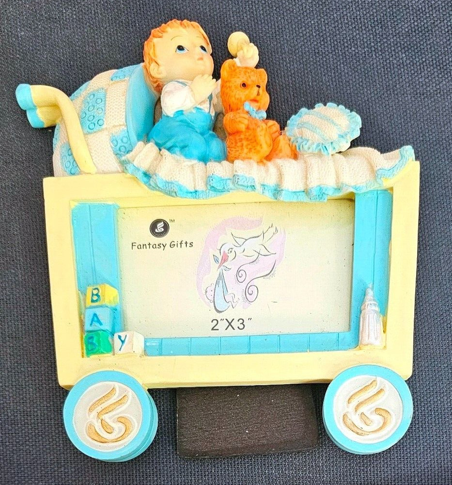 Older Baby Girl Stroller Picture Frame