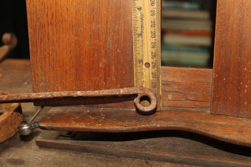 Antique Blacksmith Made Strap Hinge 13" AS IS for 1/2" Post