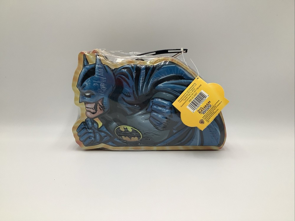 Batman Cartoon Network Tin Lunchbox Sealed WB DC Comics Candy Box