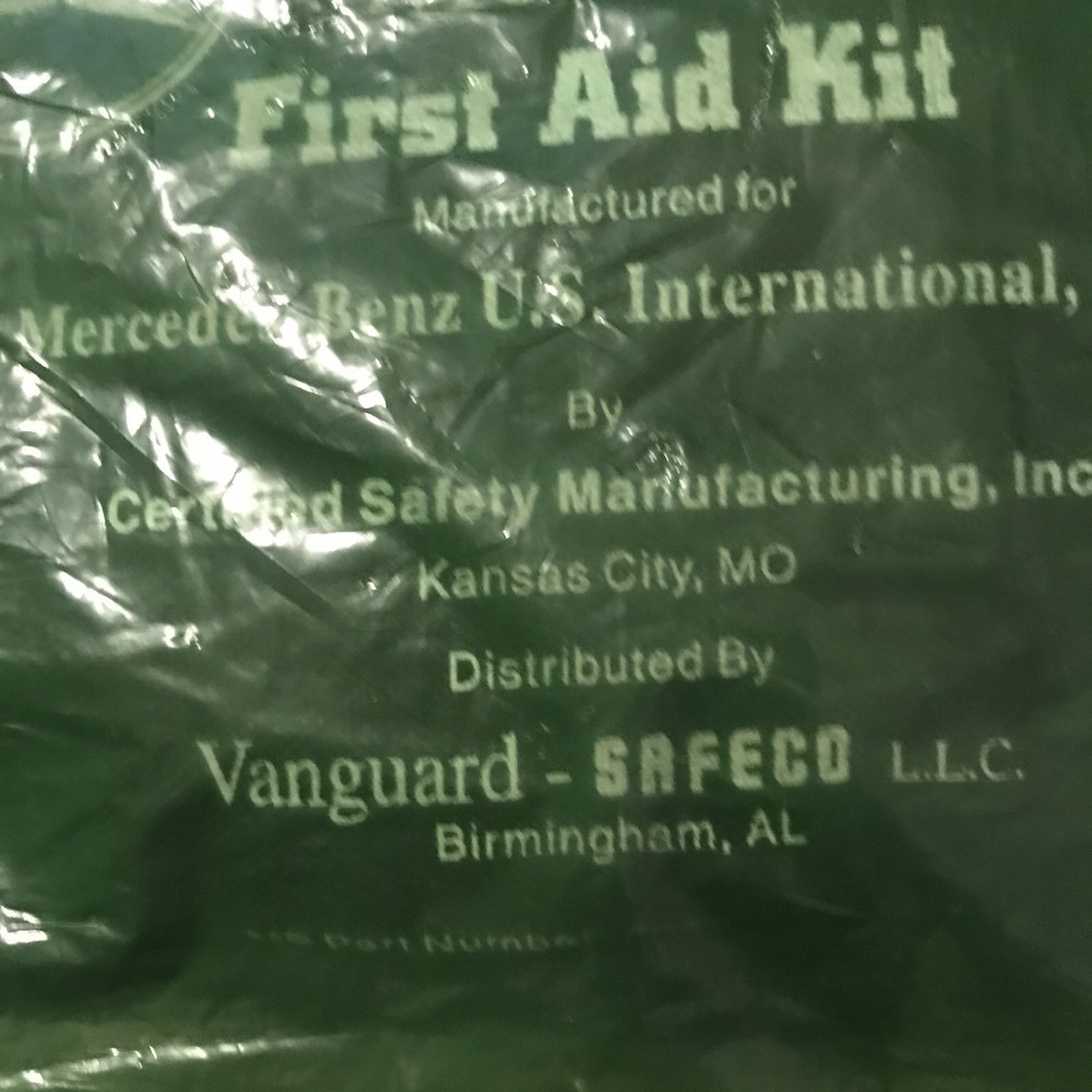 Mercedes Benz First Aid kit