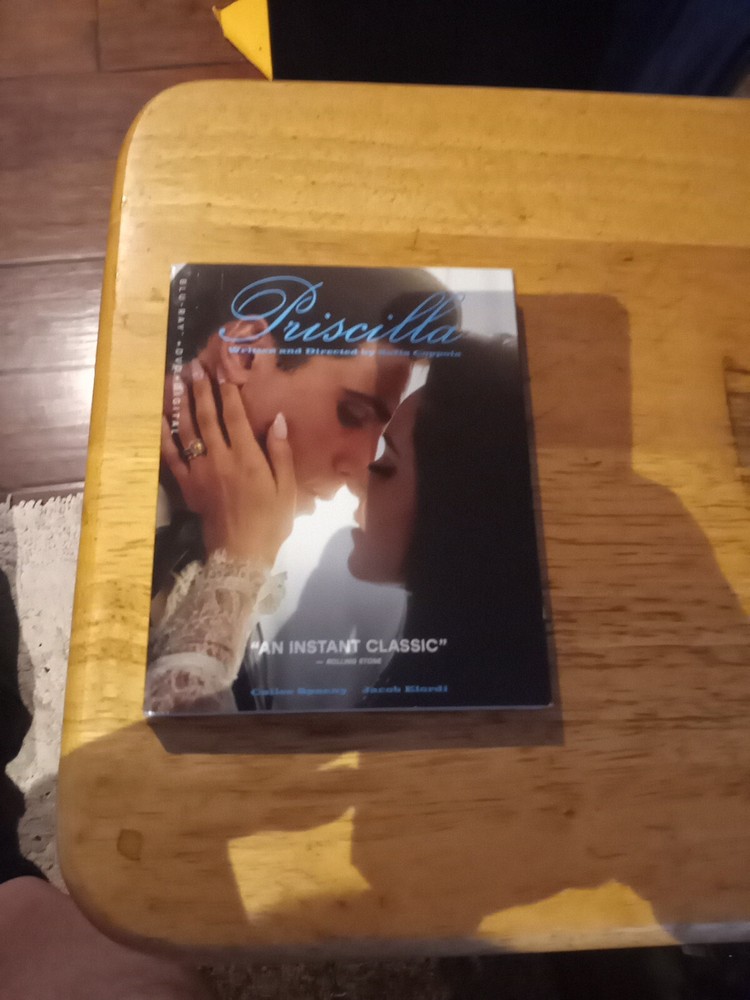 Priscilla blu ray slipcover only (no disc).