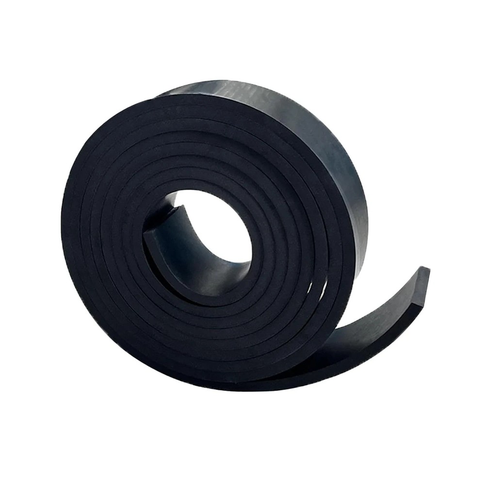 Thick Solid Rubber Strips, Sheet, Rolls 14 (.25) Thick X 2 Wide X 10_Long, So
