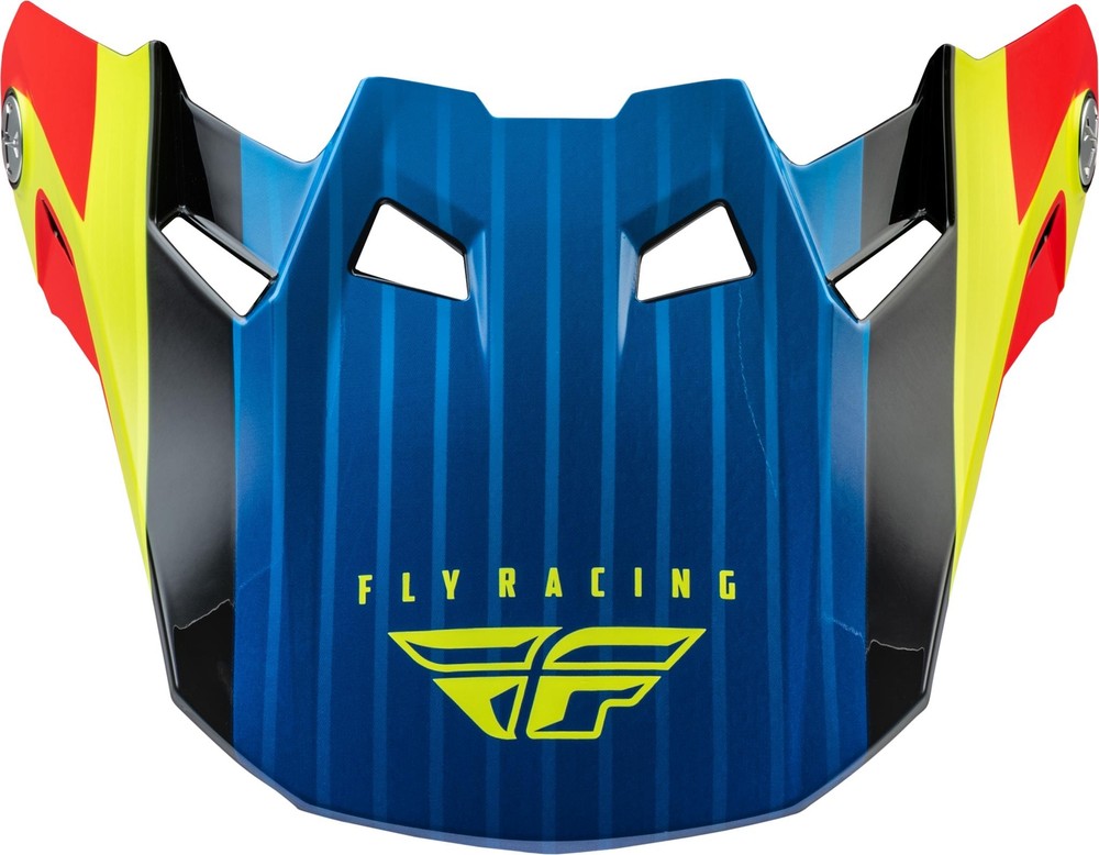 Formula Carbon Prime Visor Hi Vis/Blue/Red Xl/2x