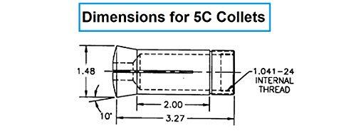 39001137 5c Round Collet 5/8
