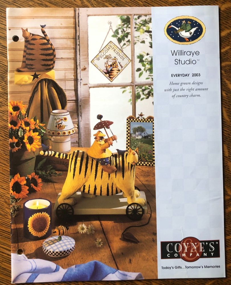2003 EVERYDAY WILLIRAYE STUDIO CATALOG