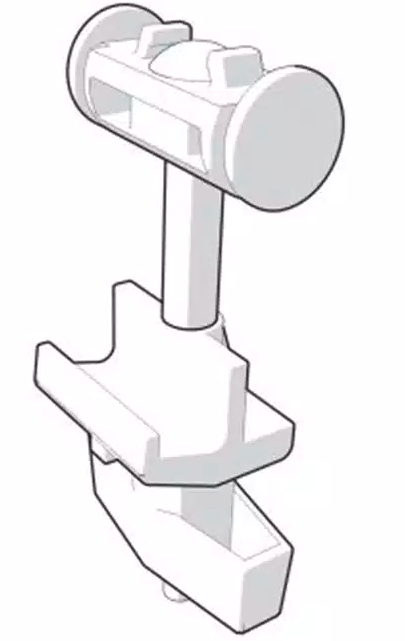 Extang 1034 Clamp 1 Replacement For Trifecta And Solid Fold Tonneaus