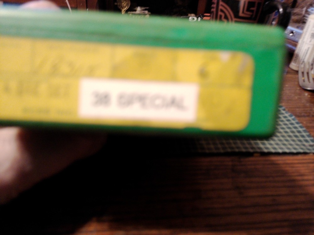 rcbs 38 special dies with extras