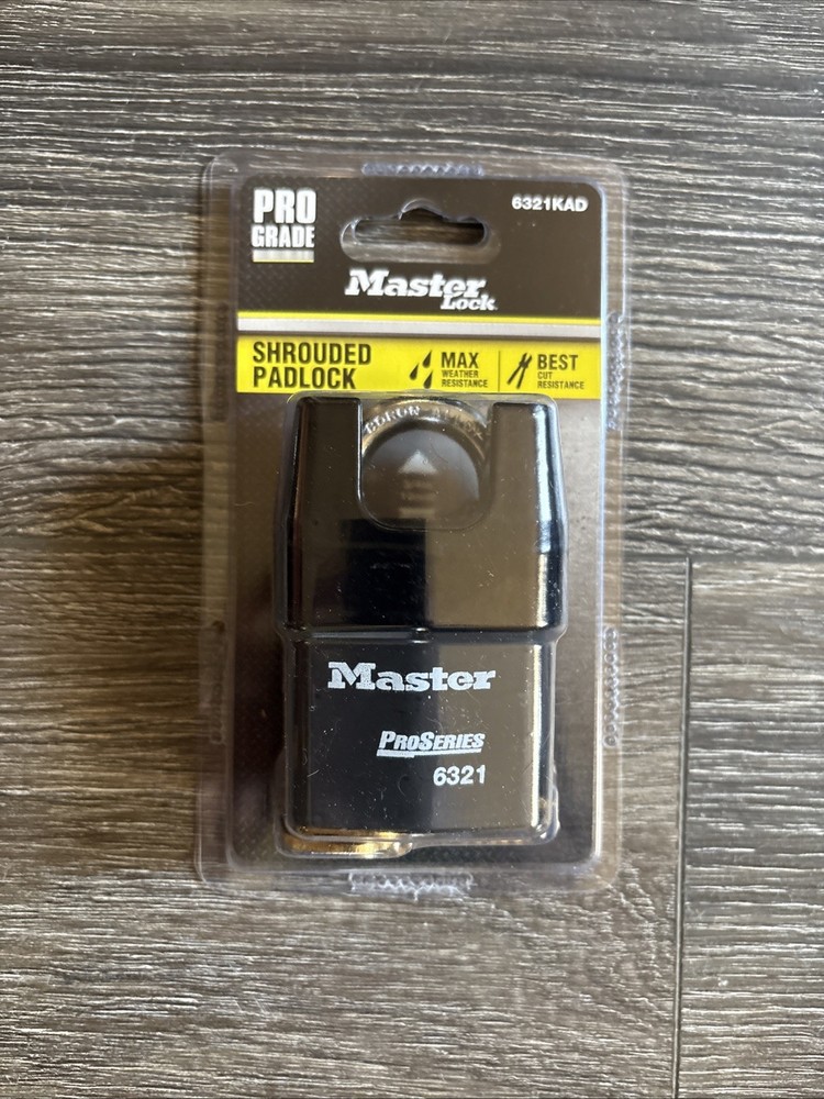 Master Lock Pro Series 6321KAD Shrouded Padlock